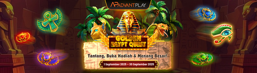 ADVANTPLAY - SEPTEMBER EXCLUSIVE! Golden Egypt Quest – Bet Challenge Free Spins