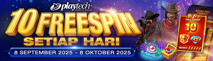 PLAYTECH - KAMPANYE FREE SPIN!